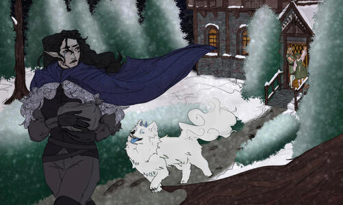 Complex Background &amp; Character Design